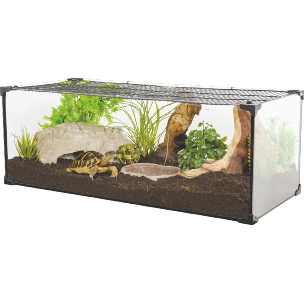 Zolux Karapas Terra Pro - szklane terrarium dla żółwi.jpg